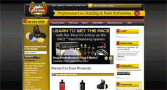 Desktop Screenshot of prestaproducts.com